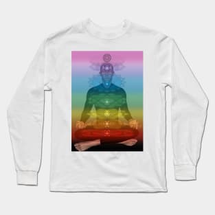 Chakra Meditation Long Sleeve T-Shirt